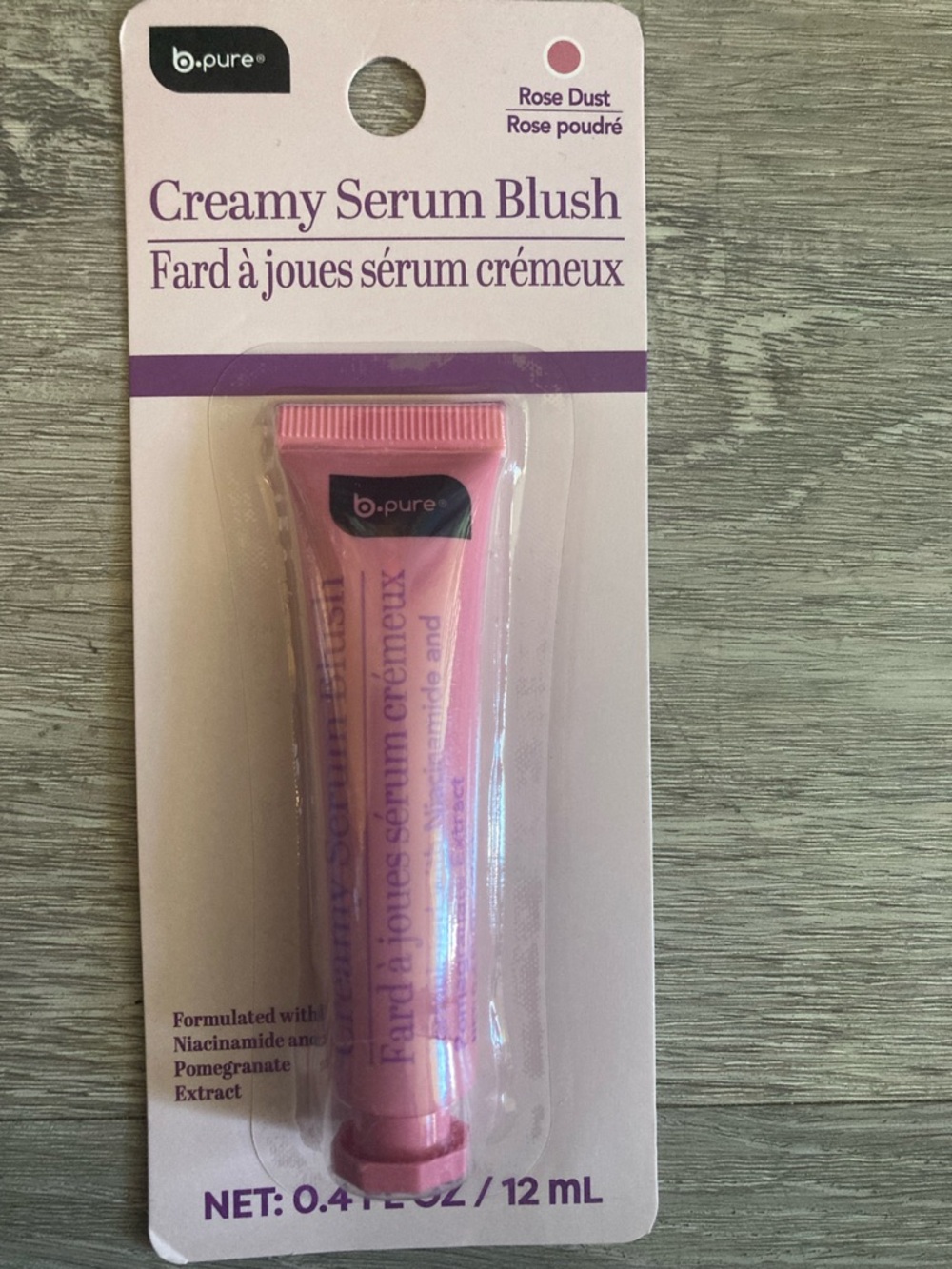 b.pure Creamy Serum Blush — Rose Dust Pink